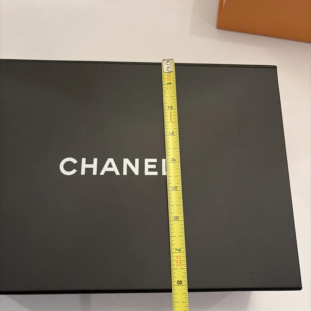 Lot 3 Authentic Designer Empty Gift Boxes Louis Vuitton x2 Chanel x1
